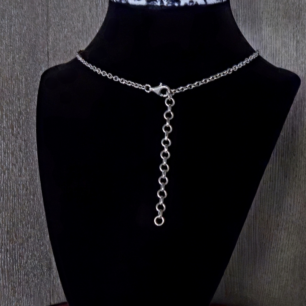 Nicky Butler Limited RAJ Collection Multi Gemstone NB Necklace Sterling #28/75 - Picture 14 of 16